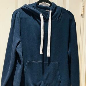 Fashion Nova Dark Blue Hoodie Sweater